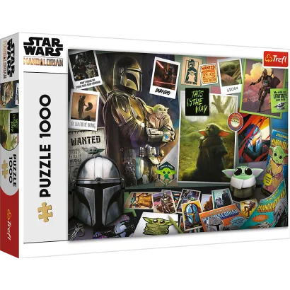 Пазли - (1000 елм.) - "Колекція Грогу" /Зоряні війни: Мандрагорець