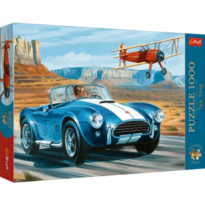 Пазли &quot;Час чаювання&quot; - (1000 елм.) - &quot;Перегони пустелею&quot;/Trefl