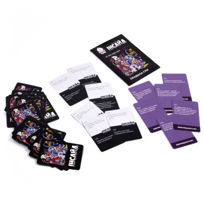 Карткова гра "Інсайд" VT5903-03, 50 карток, правила гри