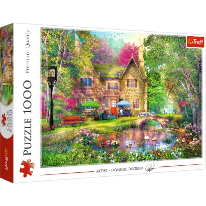 Пазли - (1000 елм.) &quot;Будиночок в лісі&quot;/Trefl