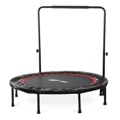 Батут для фітнесу з поручнем MS 0515 до 100 кг