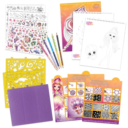 Набір для творчості NEBULOUS STARS &ndash; СКЕТЧБУК: ПЕТУЛІЯ, МОТИВИ ЛІСУ