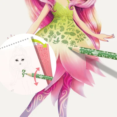 Набір для творчості NEBULOUS STARS &ndash; СКЕТЧБУК: ПЕТУЛІЯ, МОТИВИ ЛІСУ