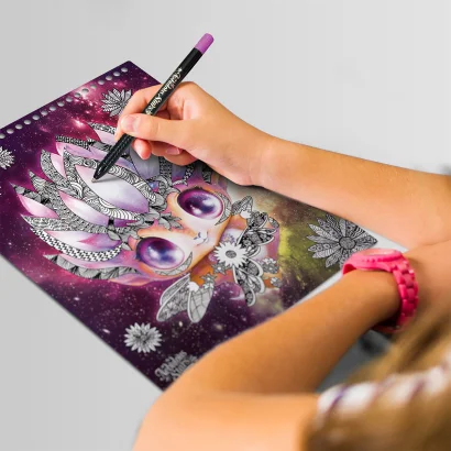 Набір для творчості NEBULOUS STARS &ndash; СКЕТЧБУК: ПЕТУЛІЯ, МОТИВИ ЛІСУ