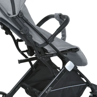 Дитяча прогулянкова коляска FLASH M 5727-1 Silver Gray