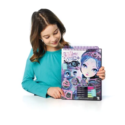 Набір для творчості NEBULOUS STARS &ndash; СКЕТЧБУК: ЕКЛІПСІЯ, ЧОРНІ АРКУШІ