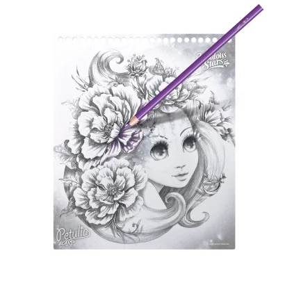 Набір для творчості NEBULOUS STARS &ndash; РОЗМАЛЬОВКА З ВОДОЮ: ЗОРЯНА АКВАРЕЛЬ