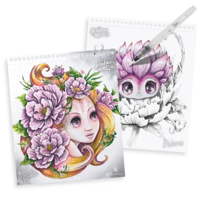 Набір для творчості NEBULOUS STARS &ndash; РОЗМАЛЬОВКА З ВОДОЮ: ЗОРЯНА АКВАРЕЛЬ