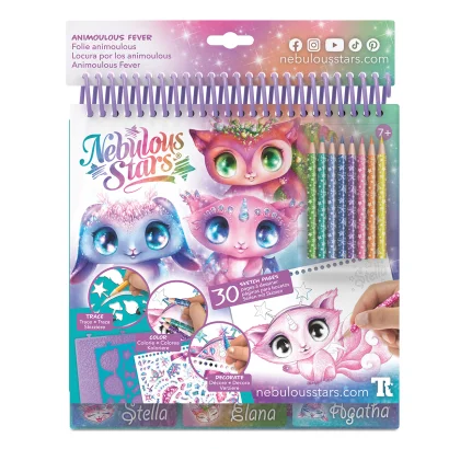 Набір для творчості NEBULOUS STARS &ndash; СКЕТЧБУК: ЗОРЯНІ ДРУЗІ