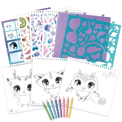 Набір для творчості NEBULOUS STARS &ndash; СКЕТЧБУК: ЗОРЯНІ ДРУЗІ