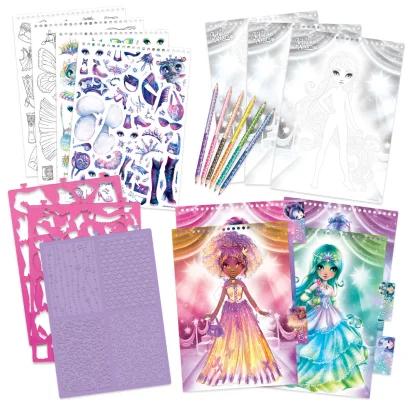 Набір для творчості NEBULOUS STARS &ndash; СКЕТЧБУК: ЗІРКОВИЙ БАЛ