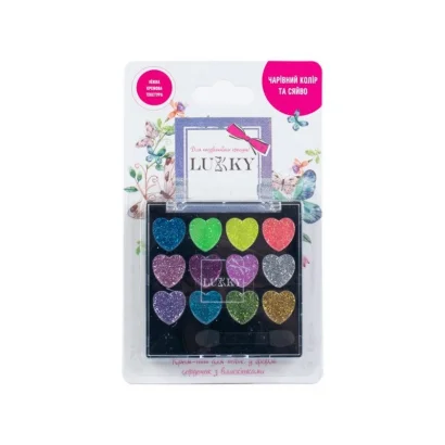 Дитячий крем-тіні для повік з блискітками T18929 з аплікатором