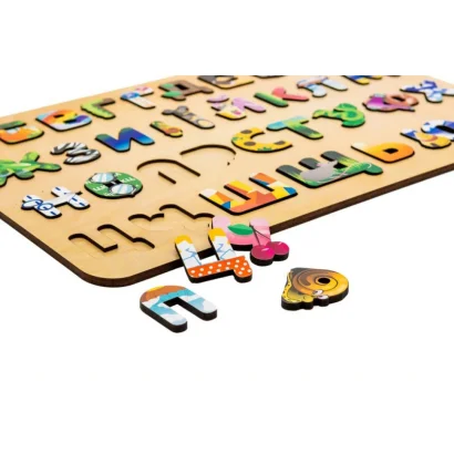 Дитячий дерев'яний сортер А3 Абетка АртA3-30273