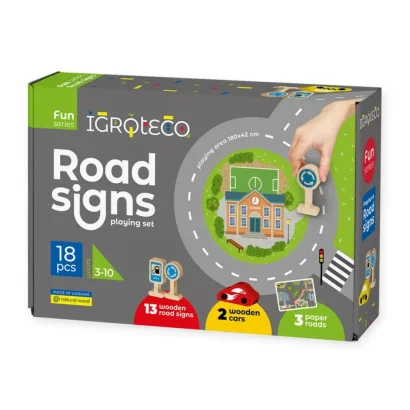 Дитяча гра навчально-пізнавальна "Дорожні знаки" Igroteco 900149