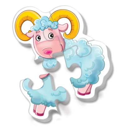 Дитячі бебі пазли "Ферма" VT1106-86 картинки - 4 шт