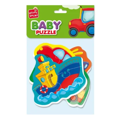 Дитячі пазли Baby&nbsp;puzzle "Транспорт" Vladi&nbsp;toys VT1106-96
