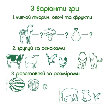 Набір магнітів Magdum "Дитячий світ" ML 4031-61 EN