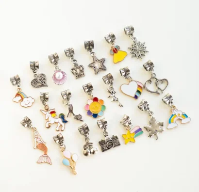 Набір для створення шарм-браслетів "Пандора" ЄДИНОРОГ PNDR-UNC