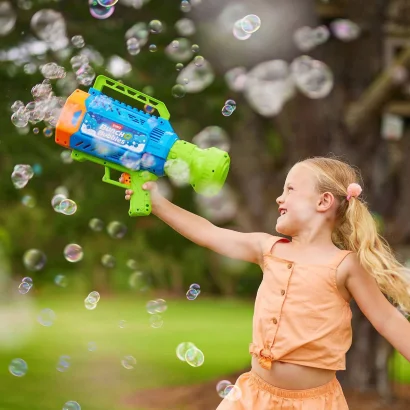 Ігровий набір BUNCH O BUBBLES серії "Large" S1 - БЛАСТЕР З МИЛЬНИМИ БУЛЬБАШКАМИ