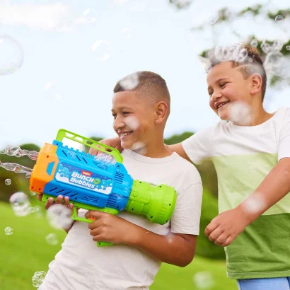 Ігровий набір BUNCH O BUBBLES серії "Large" S1 - БЛАСТЕР З МИЛЬНИМИ БУЛЬБАШКАМИ