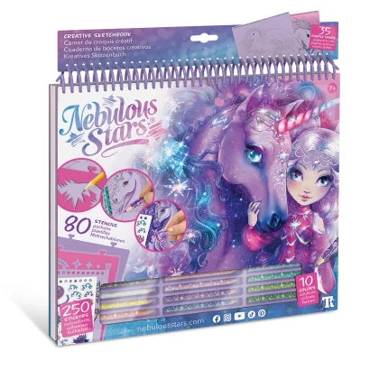 Набір для творчості NEBULOUS STARS – СКЕТЧБУК: ЛЕГЕНДА ПРО ФІРІАЗА