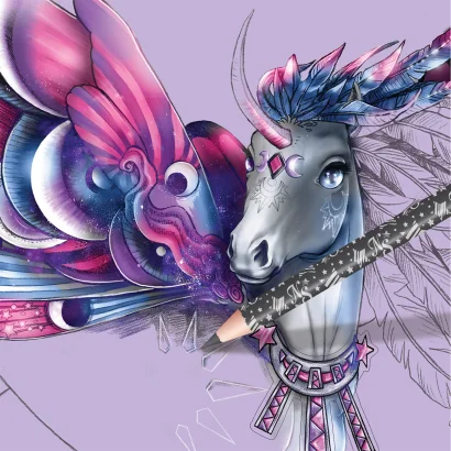 Набір для творчості NEBULOUS STARS – СКЕТЧБУК: ЛЕГЕНДА ПРО ФІРІАЗА