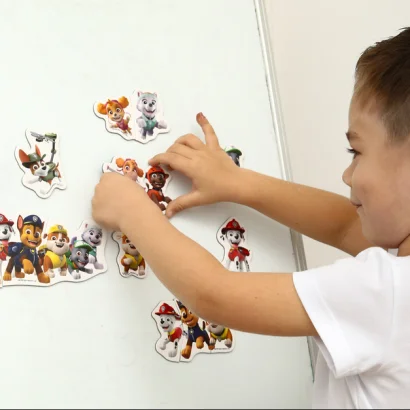 Дитячий набір магнітів Щенячий патруль "Веселі пригоди" Magdum ML4034-01 20 шт