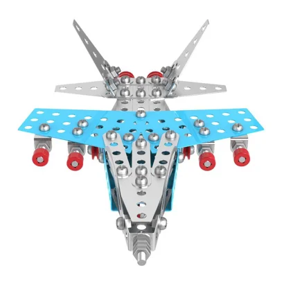 Дитячий металевий конструктор &quot;Винищувач&quot; 4937TXK 176 деталей