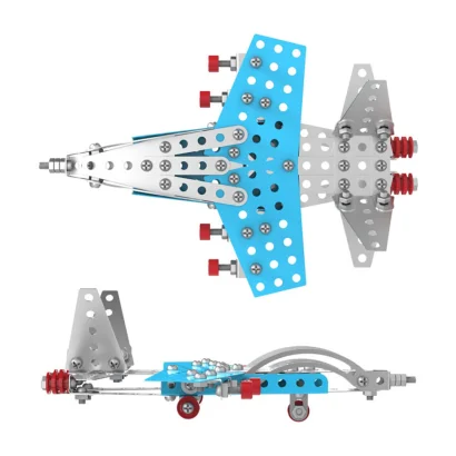 Дитячий металевий конструктор &quot;Винищувач&quot; 4937TXK 176 деталей