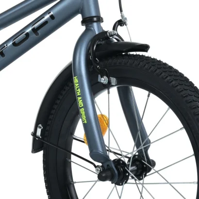 Велосипед дитячий MB 16014-1 колеса 16 дюймів, чорний