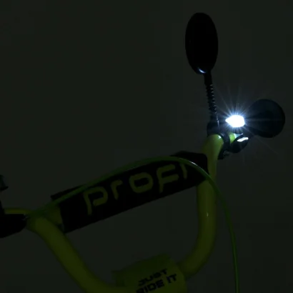 Велосипед дитячий MB 18015-1 колеса 18 дюймів, чорно-зелений