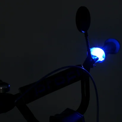 Велосипед дитячий MB 18012-1 колеса 18 дюймів, синій