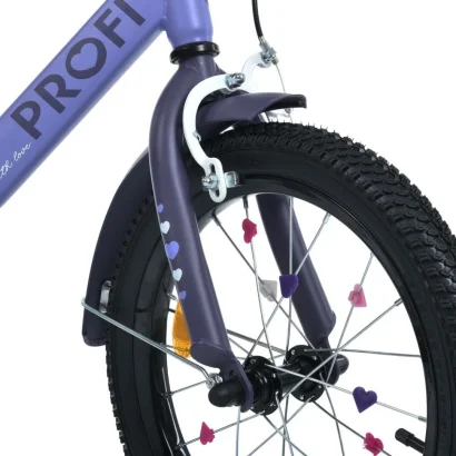 Велосипед дитячий MB 18043-1 колеса 18 дюймів, фіолетовий
