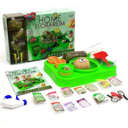 Ігровий навчальний набір для вирощування рослин HFL-01 &quot;Home Florarium&quot;