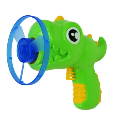 Дитячий пістолет запускалка Динозаврик HM-03(Green) 4 диска