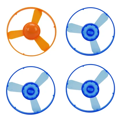 Дитячий пістолет запускалка Динозаврик HM-03(Blue) 4 диска