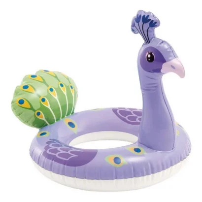 Дитячий надувний круг &quot;Павич&quot; 59221(Violet) розмір 81х58 см