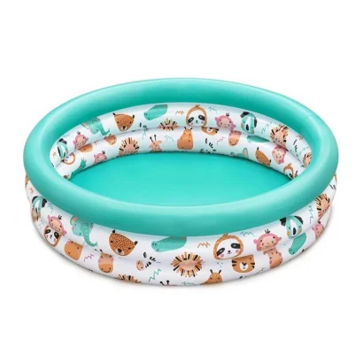 Дитячий круглий басейн &quot;Звірята&quot; 51008-2 розмір 102х25 см