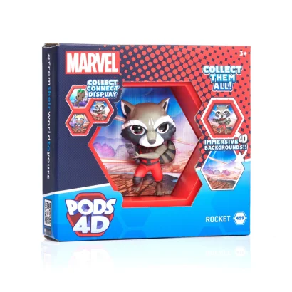 Колекційна фігурка Ракета WOW! PODS 4D MVL-1038-12 серії &quot;Марвел&quot;