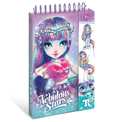 Набір для творчості NEBULOUS STARS &ndash; СКЕТЧБУК ДИЗАЙНЕРА: АЙСЕДОРА, ВІЗЬМИ В ДОРОГУ