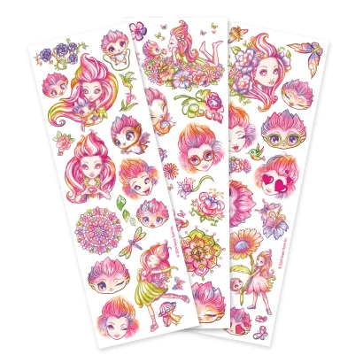 Набір тимчасових татуювань NEBULOUS STARS &ndash; БОДІ-АРТ: ЗІРКОВІ МАЛЮНКИ (в асорт.)