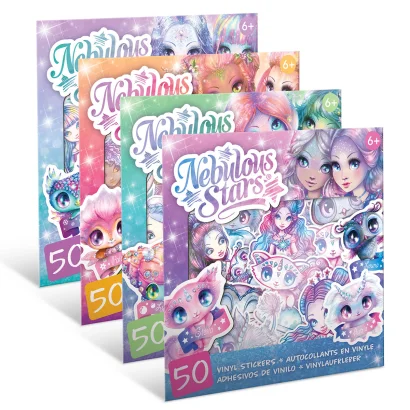 Набір вінілових наліпок NEBULOUS STARS &ndash; ЗІРКИ ТУМАННОГО СВІТУ (в ас.)