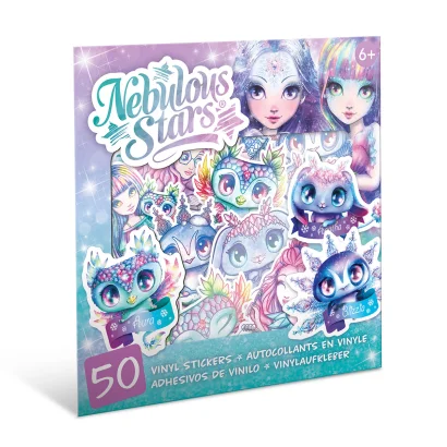 Набір вінілових наліпок NEBULOUS STARS &ndash; ЗІРКИ ТУМАННОГО СВІТУ (в ас.)