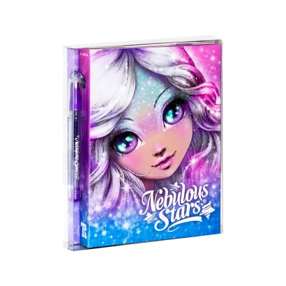 Набір для творчості з блокнотом NEBULOUS STARS – КОСМІЧНИЙ СТИЛЬ (4 види в асортименті)