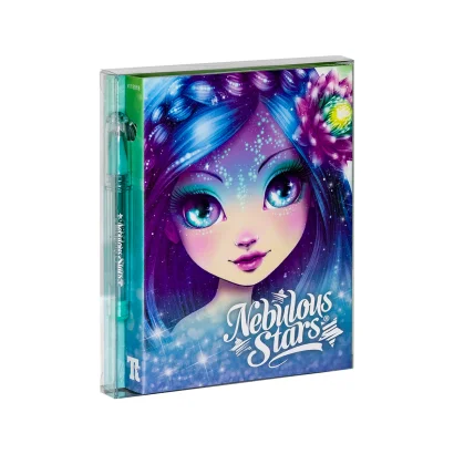 Набір для творчості з блокнотом NEBULOUS STARS – КОСМІЧНИЙ СТИЛЬ (4 види в асортименті)