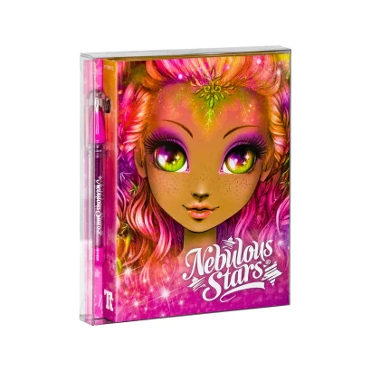 Набір для творчості з блокнотом NEBULOUS STARS – КОСМІЧНИЙ СТИЛЬ (4 види в асортименті)