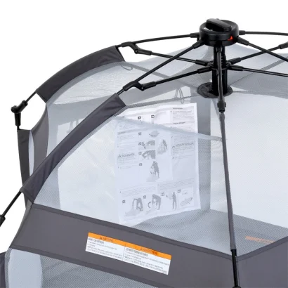 Дитяча платка манеж MR 1515 Platinum Grey 140х124х110 см