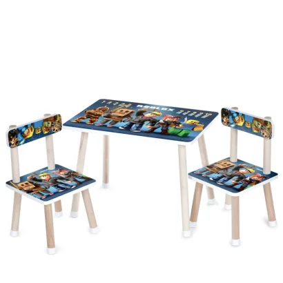 Дитячий столик M 501-23 стільниця 60 х 40 см, 2 стільчики