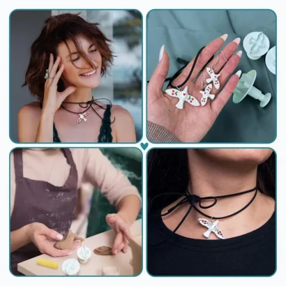 Великий набір для створення прикрас "Птахи" GL-008 з пластичної глини