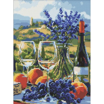 Алмазна мозаїка "Італійська насолода" &copy;art_selena_ua AMO8093, 30х40 см